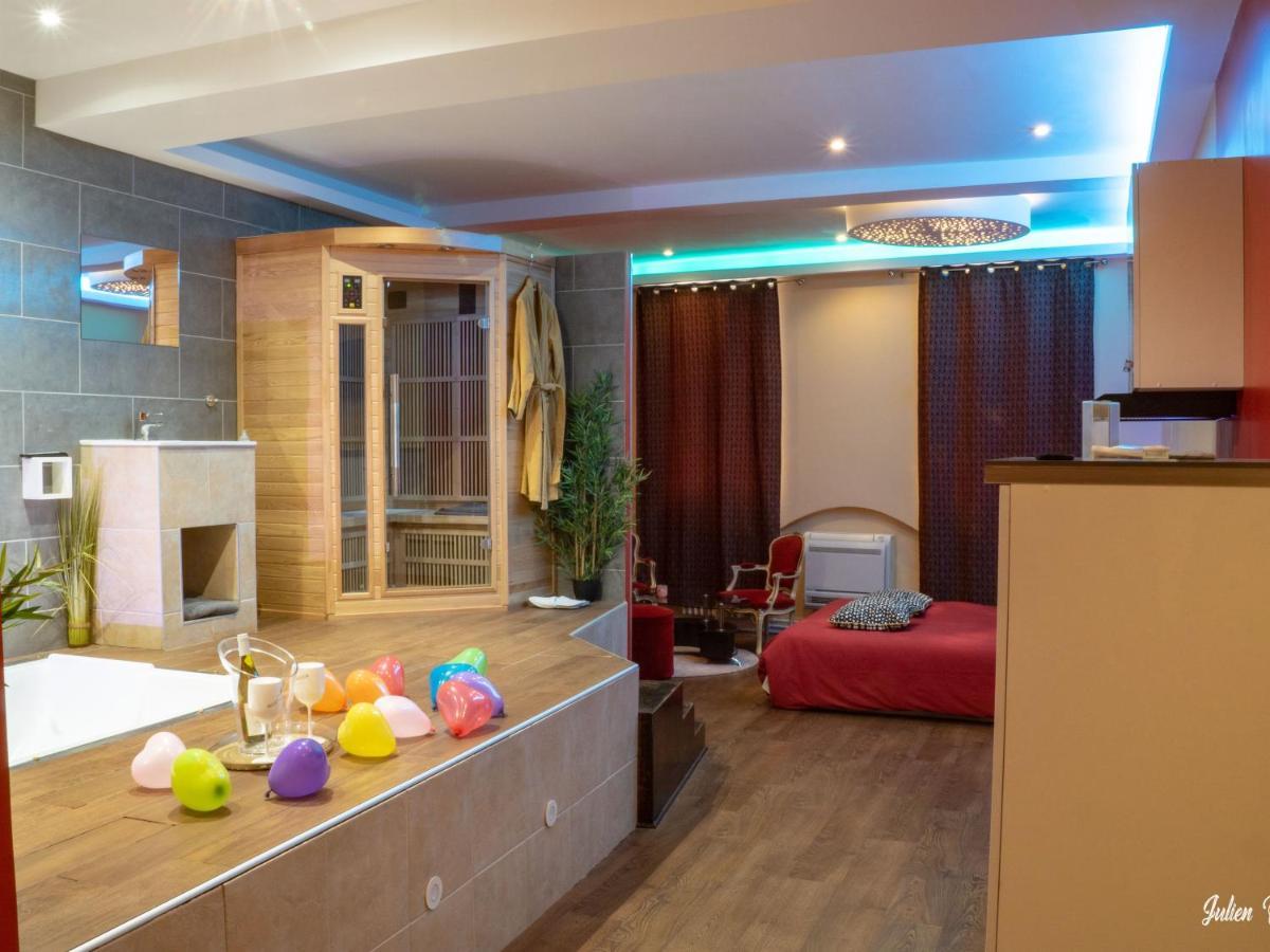 Chambre Avec Spa By Jordans Collection Dijon Bagian luar foto